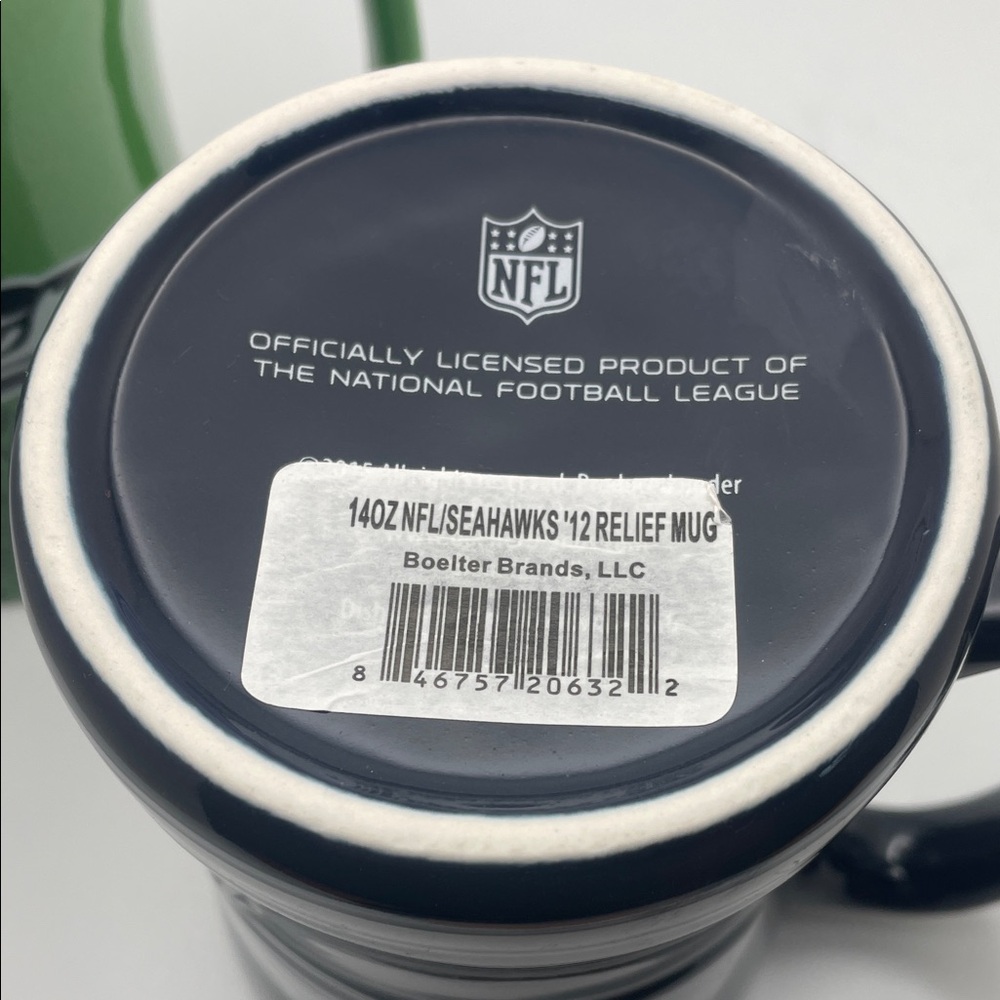 Superbowl Champions - Seattle Seahawks - NWT - Green and Blue Mugs Set - 12oz - Picture 6 of 11